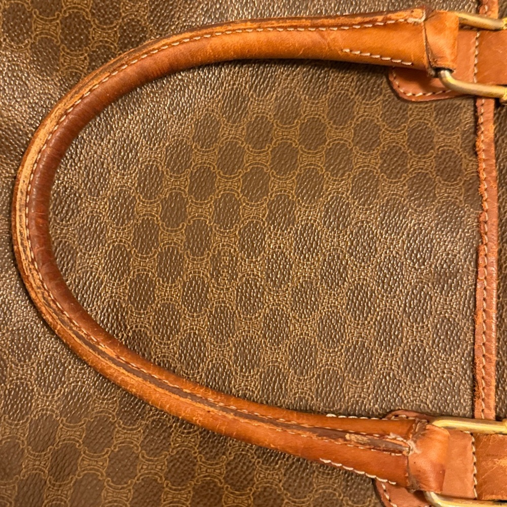 Celine vintage Boston bag Brown Leather Bag - Picture 9 of 9